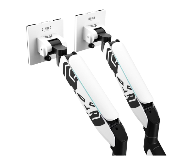 Diablo Chairs X-Arm Dual RGB biało-czarny 1875 - 1364740 - zdjęcie 5